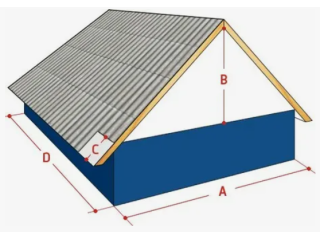 Как рассчитать нужное количество профнастила на крышу